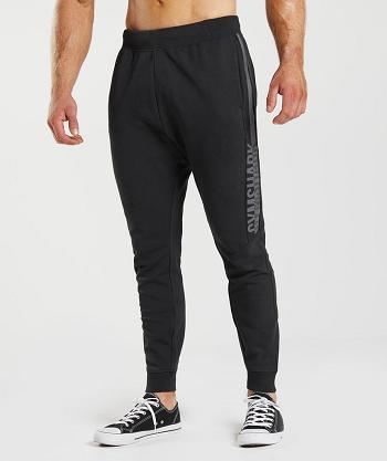 Gymshark Bold React Mjukisbyxor Herr Svarta | SE 3365NWY